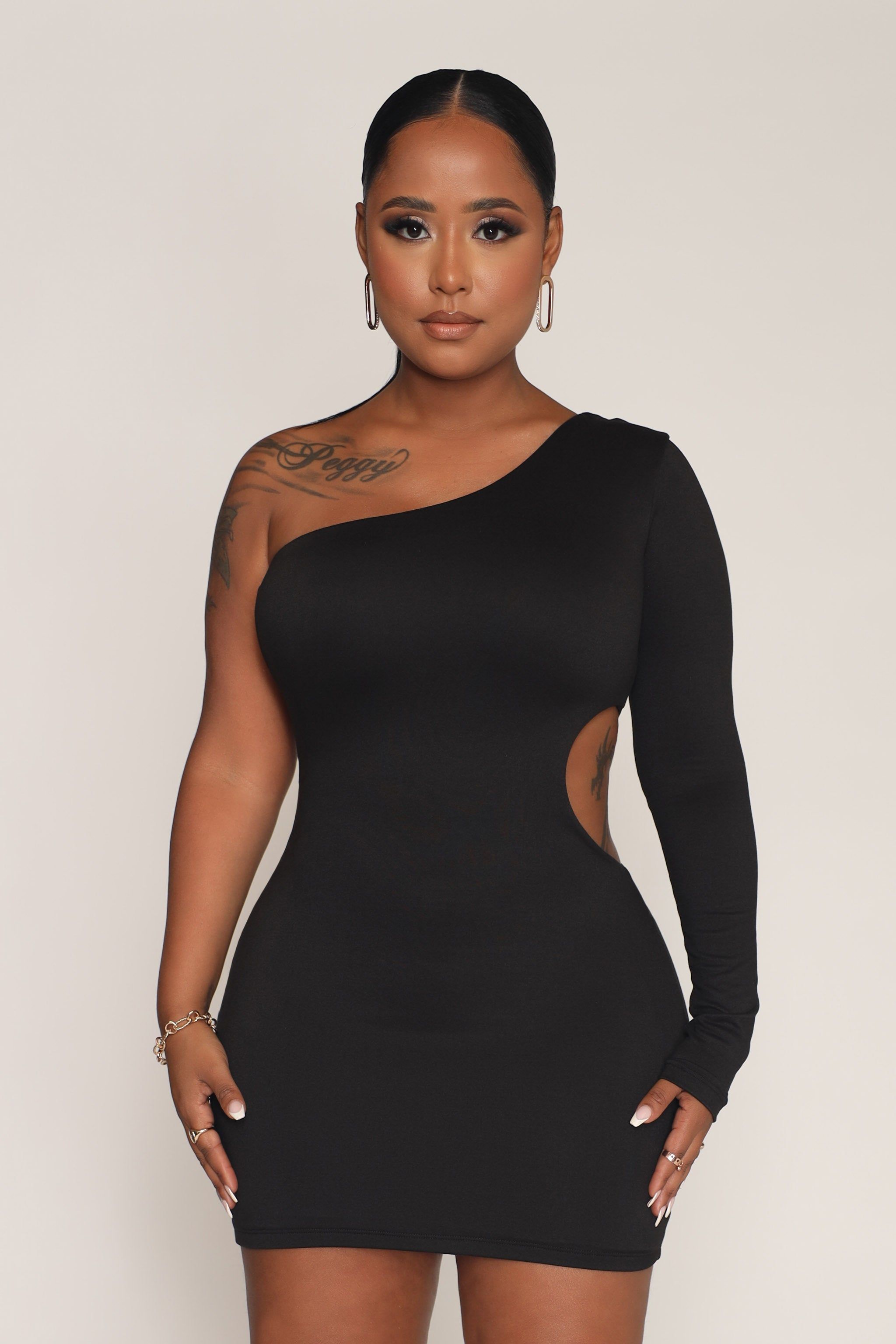 Juliette Mini Dress - Black sold by My outfit online product image thumbnail 3