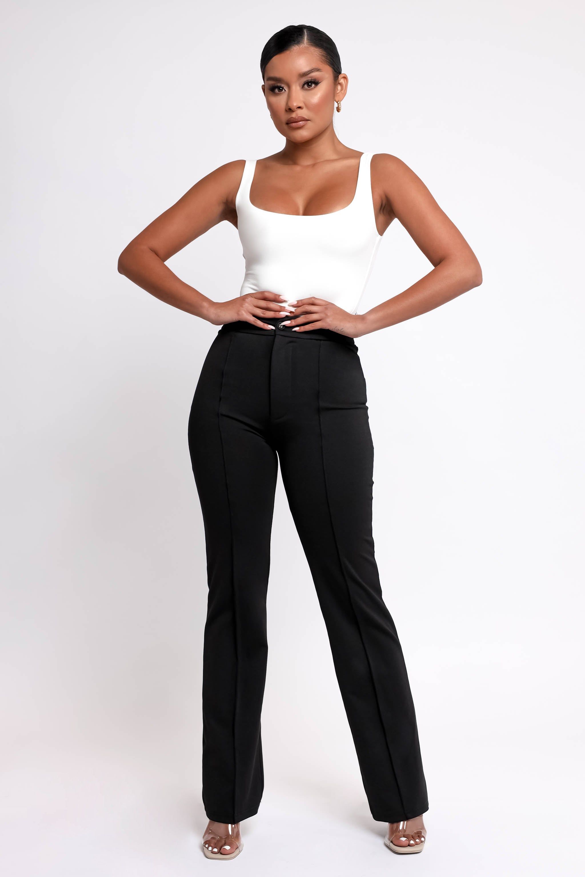 Vivi Wide Leg Trousers - Black sold by My outfit online