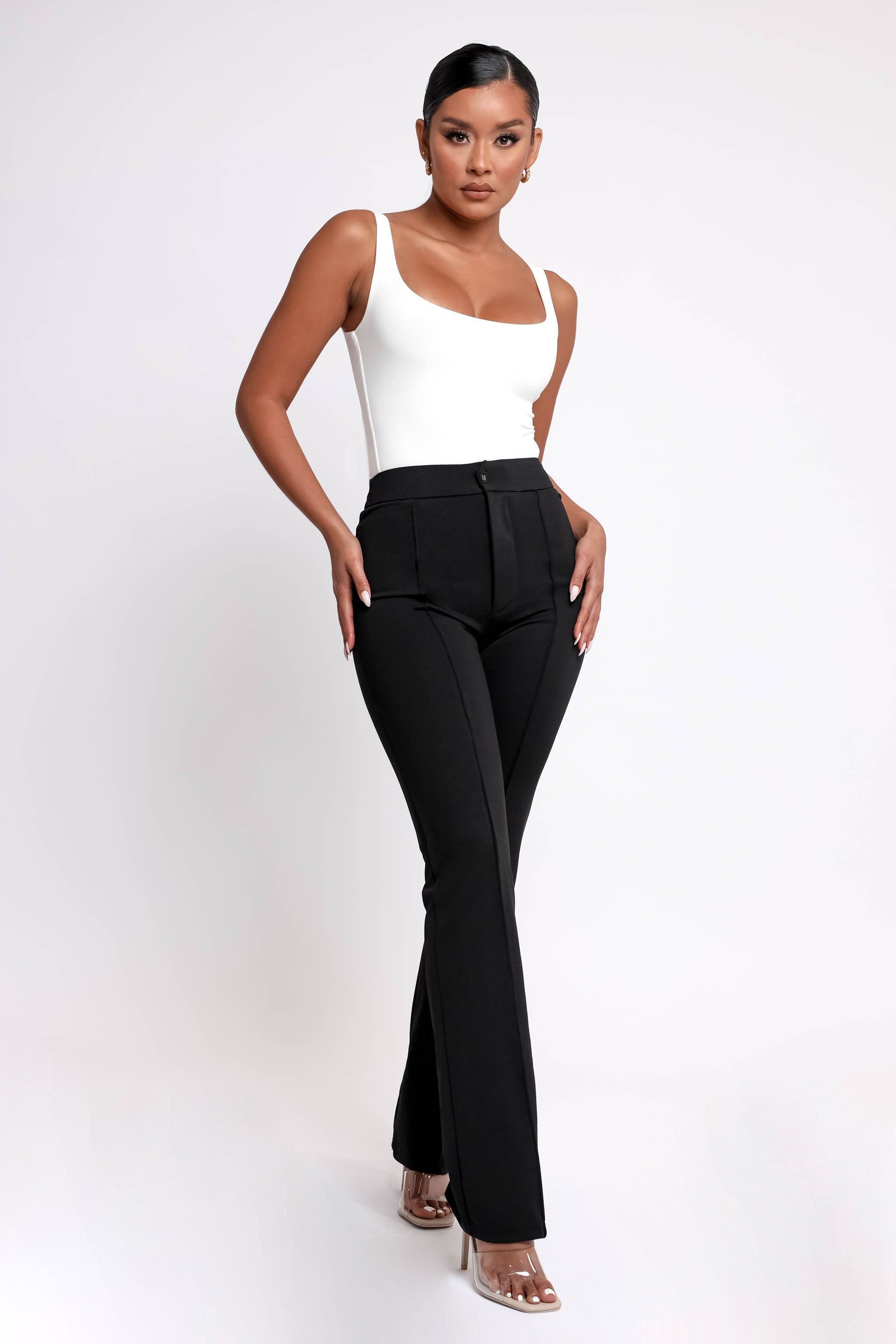 Vivi Wide Leg Trousers - Black sold by My outfit online product image thumbnail 2