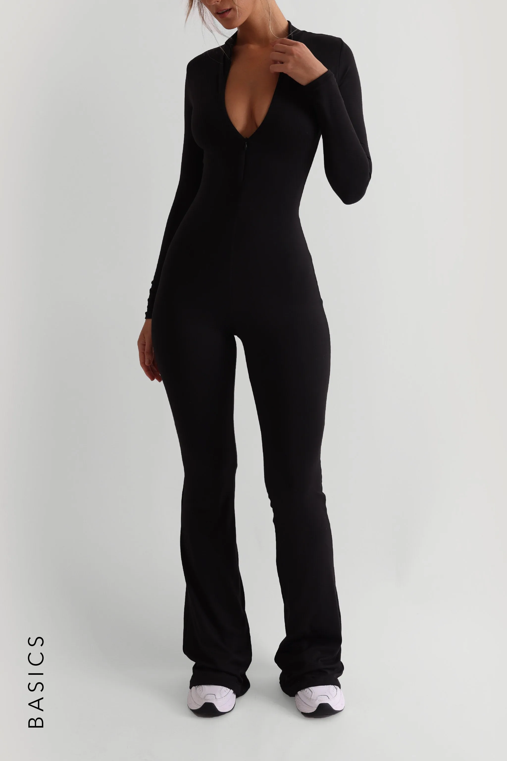 New Standard Flared Jumpsuit - Black sold by My outfit online