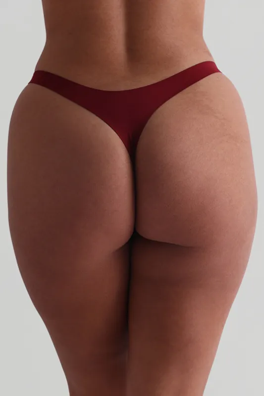 Comfort Thong Panty - Wine sold by My outfit online