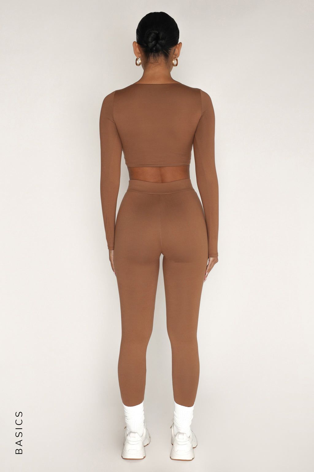 Just High Waisted Leggings - Light Brown sold by My outfit online product image thumbnail 3