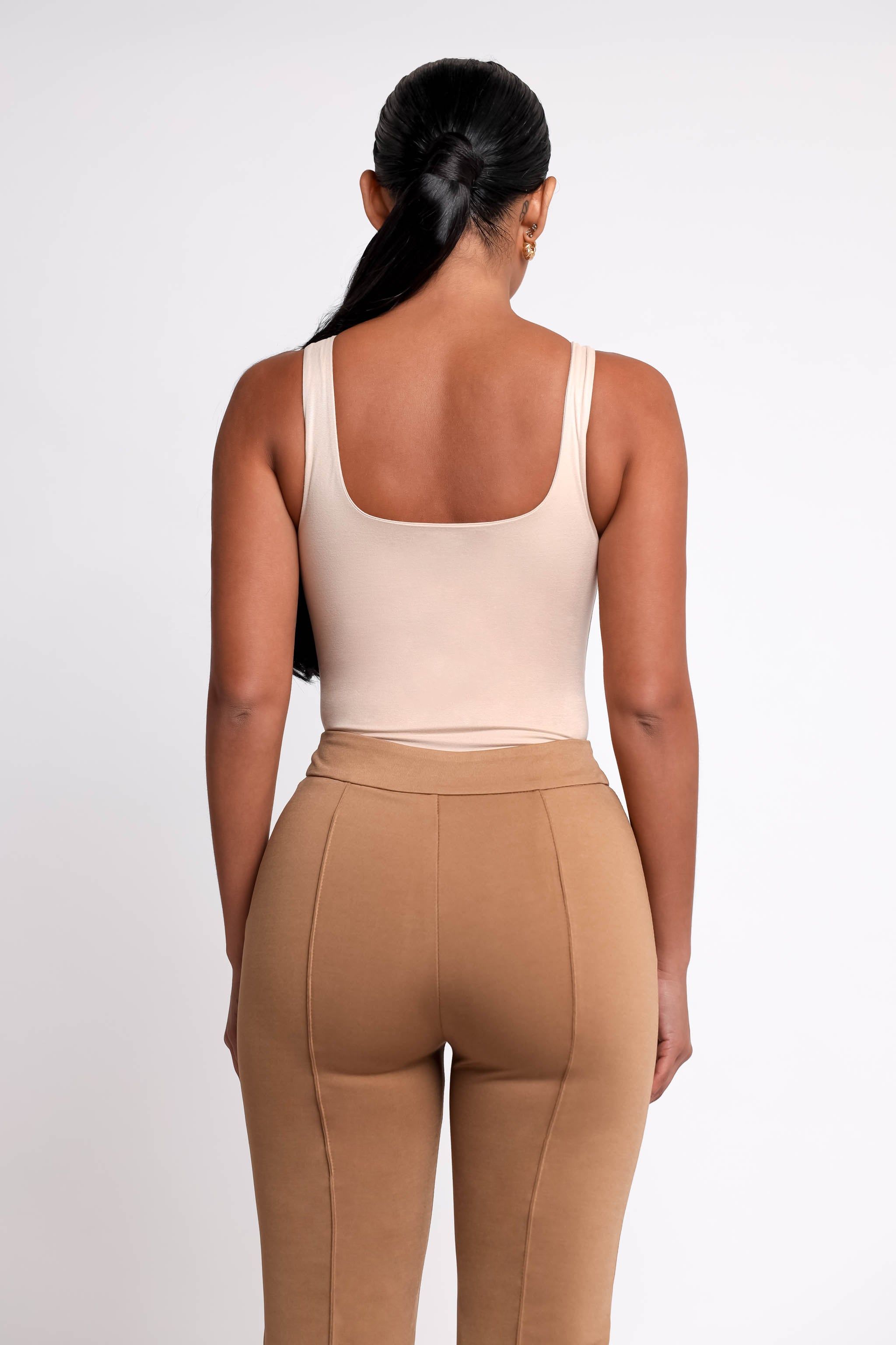 Vivi Wide Leg Trousers - Tan sold by My outfit online product image thumbnail 3