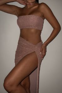 Skye Glitter Two Piece Set - Rose Gold sold by My outfit online