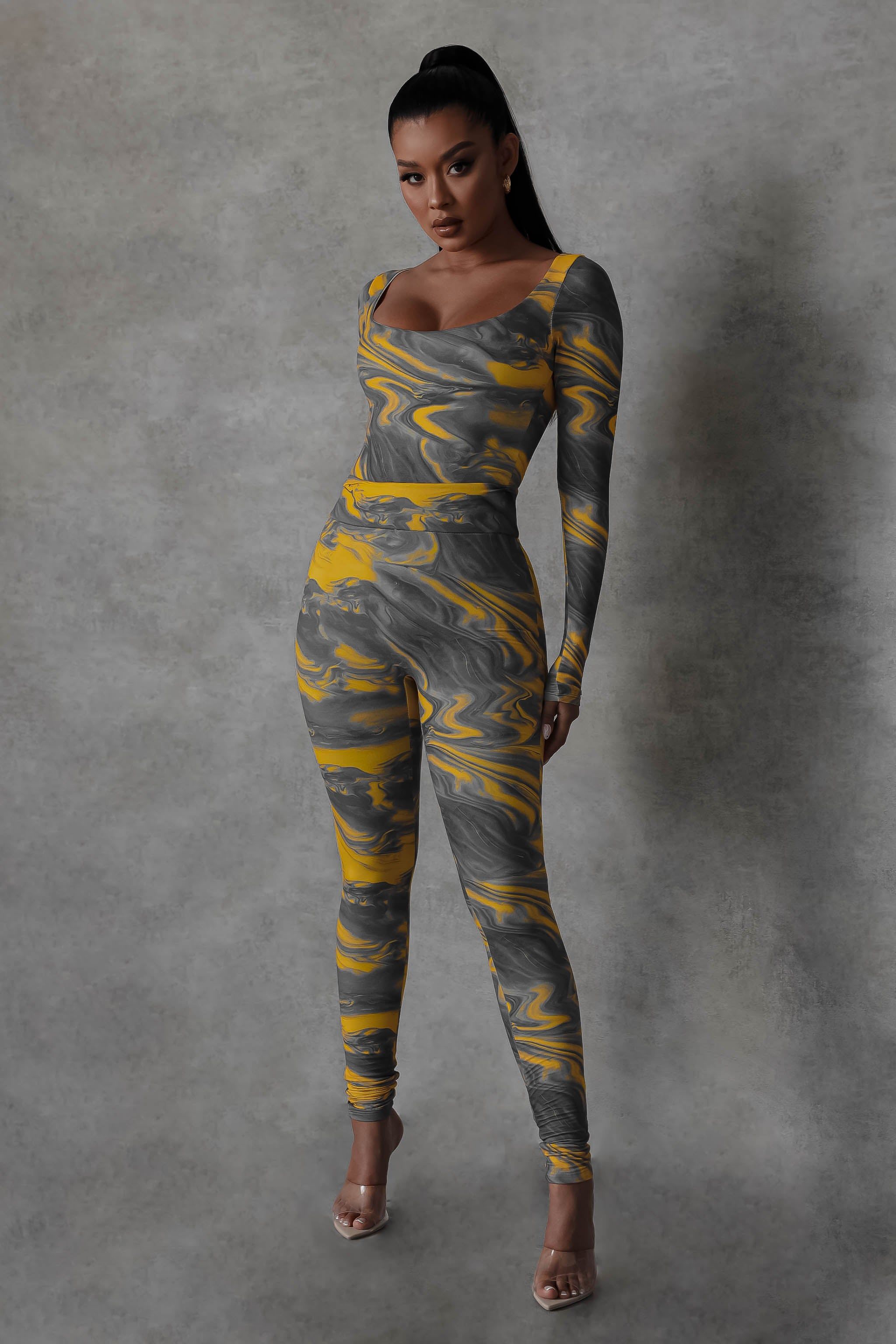 Ultra High Waisted Leggings - Marble sold by My outfit online