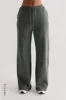 Structured Wide Leg Sweatpants - Forest Green sold by My outfit online