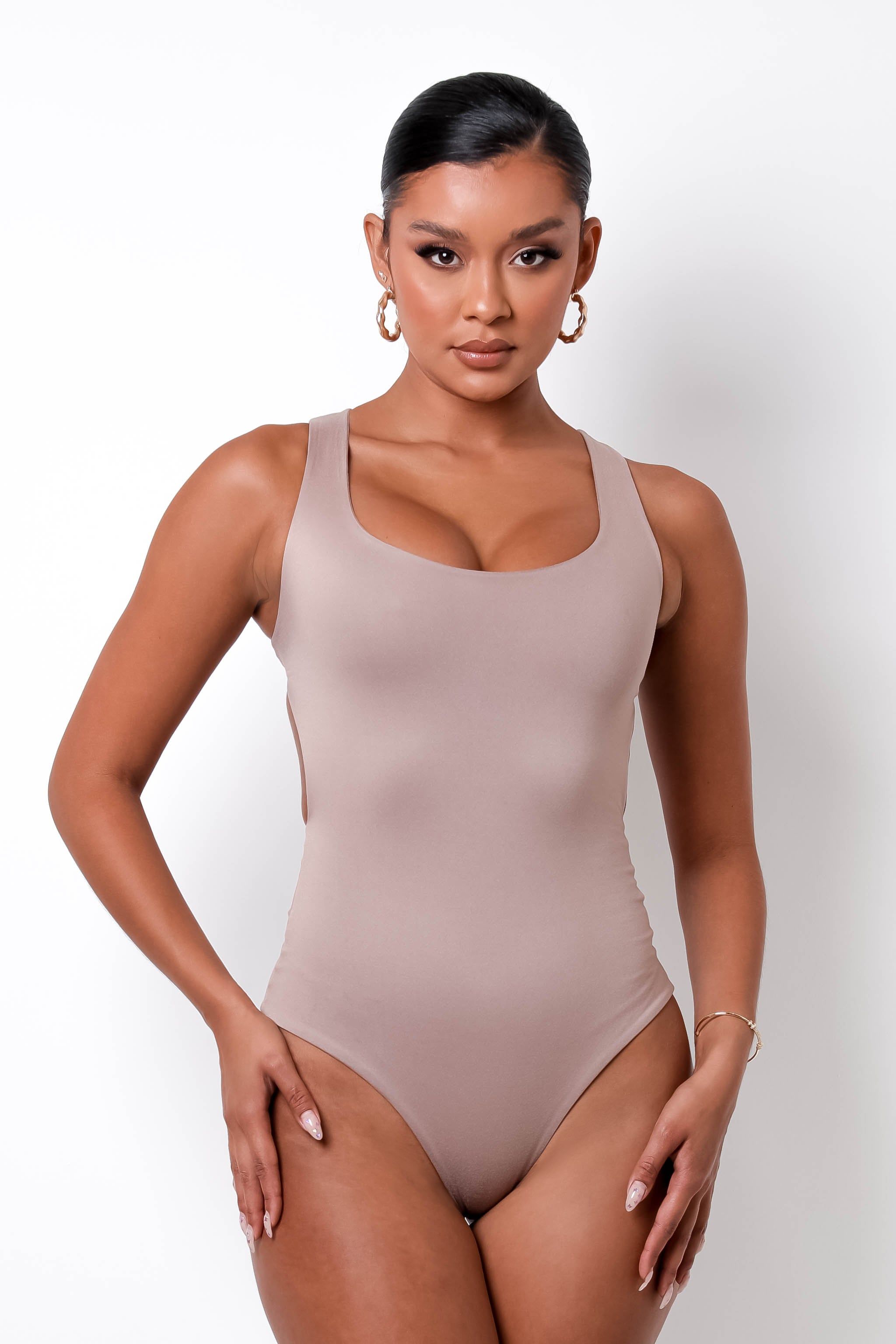 Luna Bodysuit - Light Mauve sold by My outfit online product image thumbnail 2