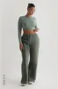 Structured Wide Leg Sweatpants - Forest Green sold by My outfit online