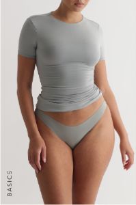 Mist Short Sleeve T-Shirt - Silver sold by My outfit online