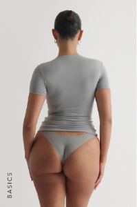 Mist Short Sleeve T-Shirt - Silver sold by My outfit online