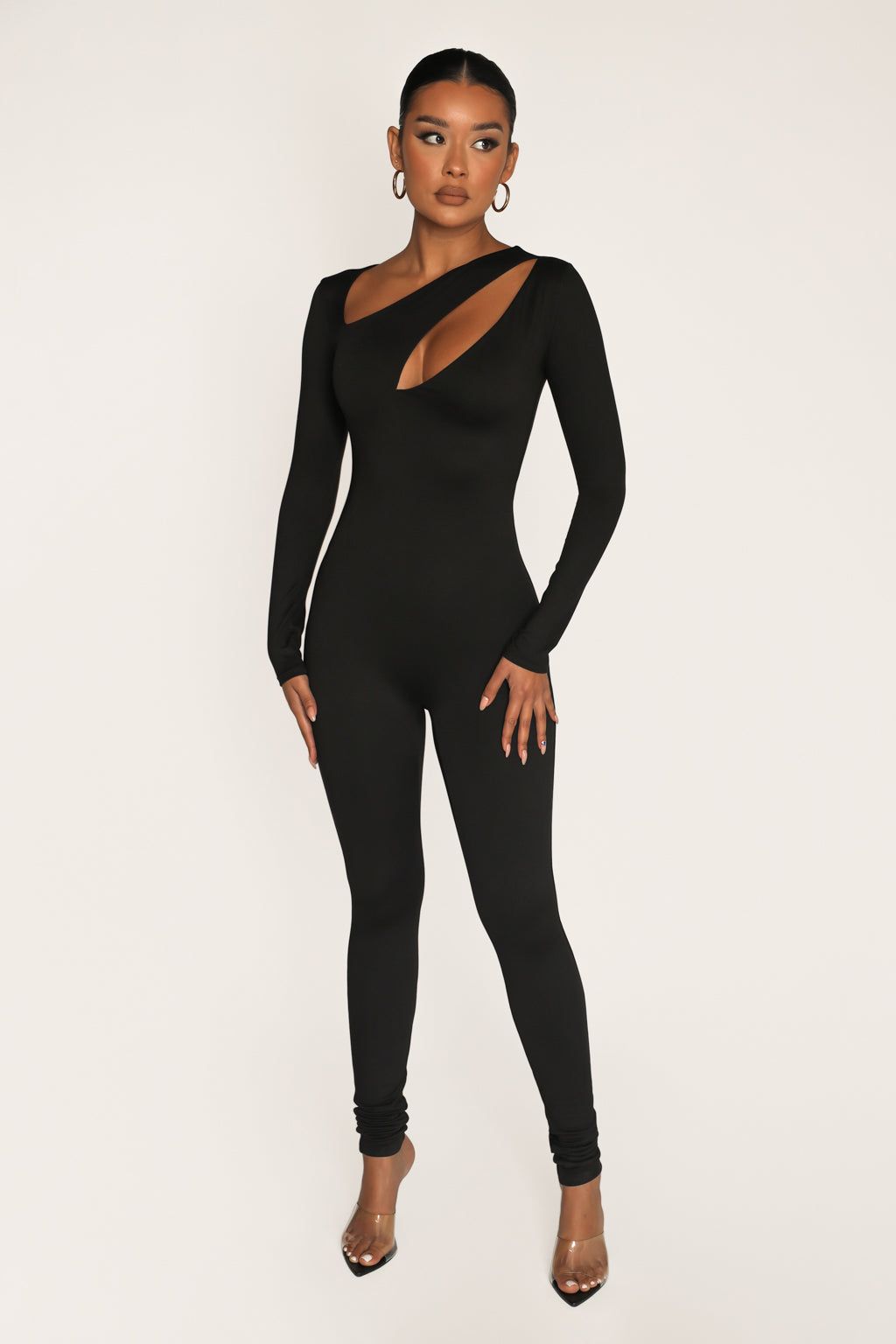 Nessa Cut-Out Jumpsuit - Black sold by My outfit online