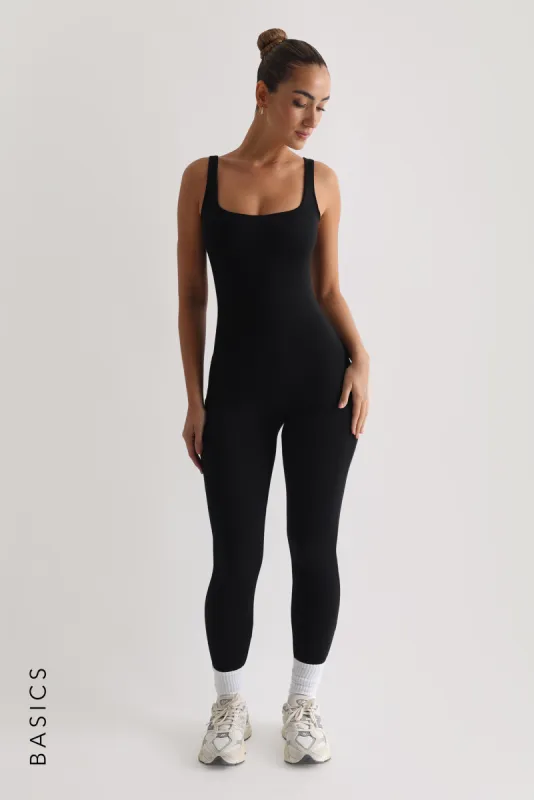 Second Skin Jumpsuit - Black sold by My outfit online