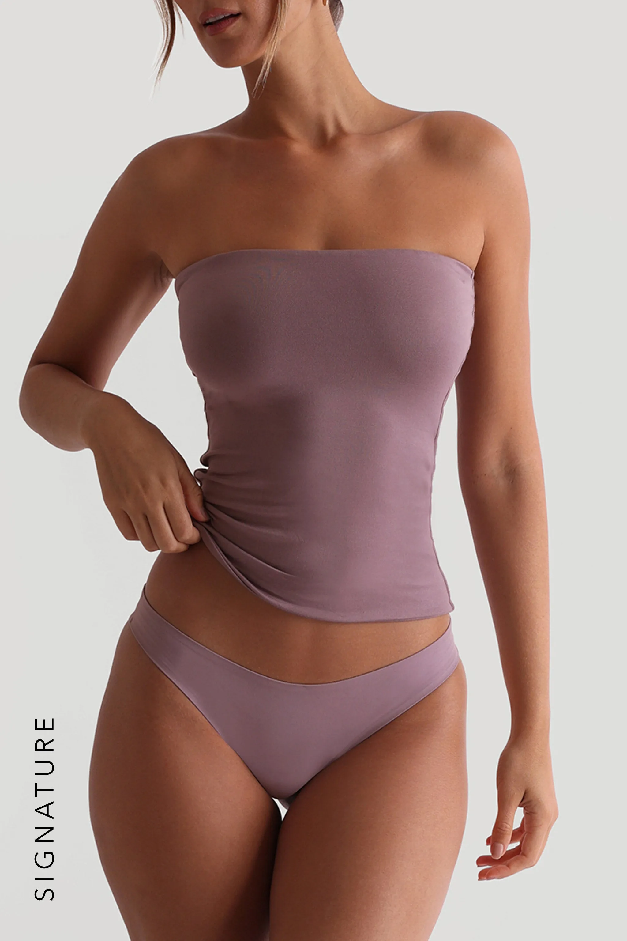 Classic Full-Length Tube Top - Vintage Purple sold by My outfit online