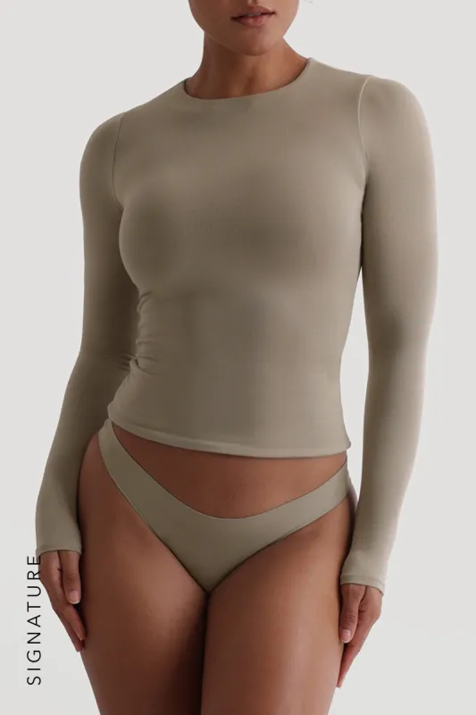 Mist Long Sleeve T-Shirt - Quiet Sage sold by My outfit online