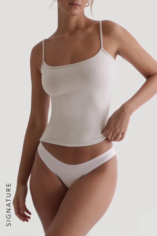 Prime Cami Tank Top - Light Oat sold by My outfit online