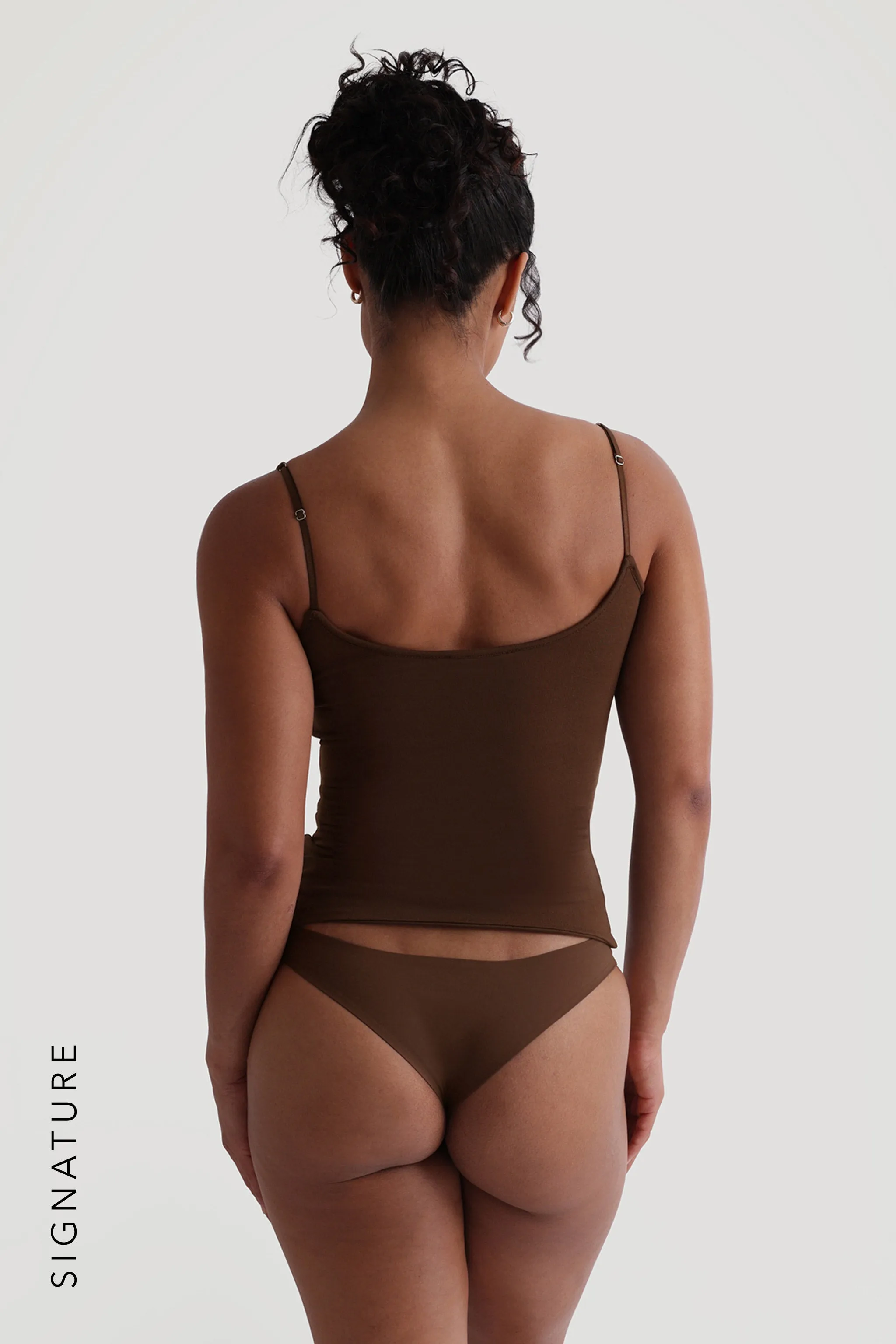 Prime Cami Tank Top - Cocoa sold by My outfit online product image thumbnail 4