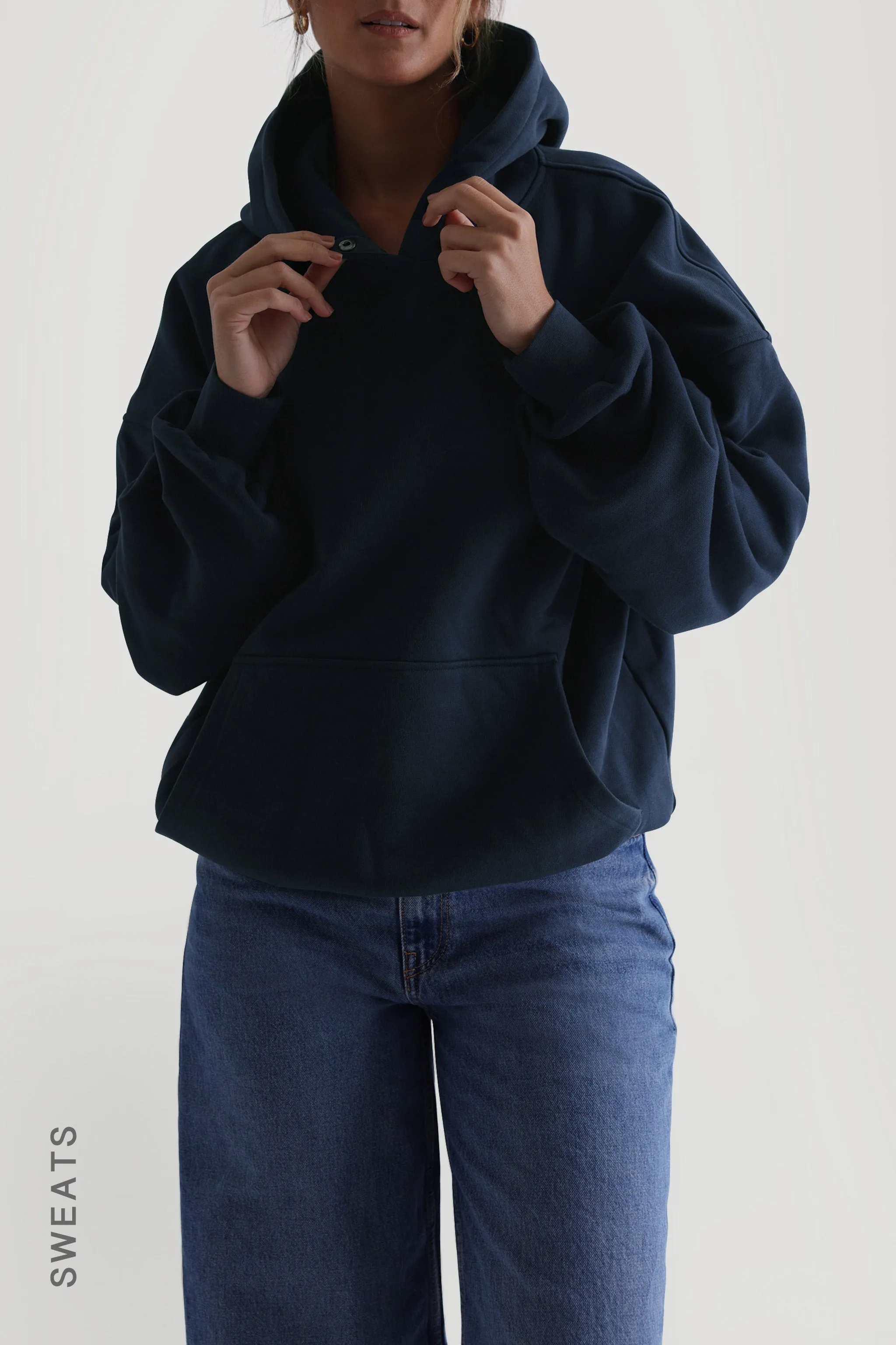 Boyfriend Hoodie - Navy sold by My outfit online product image thumbnail 4