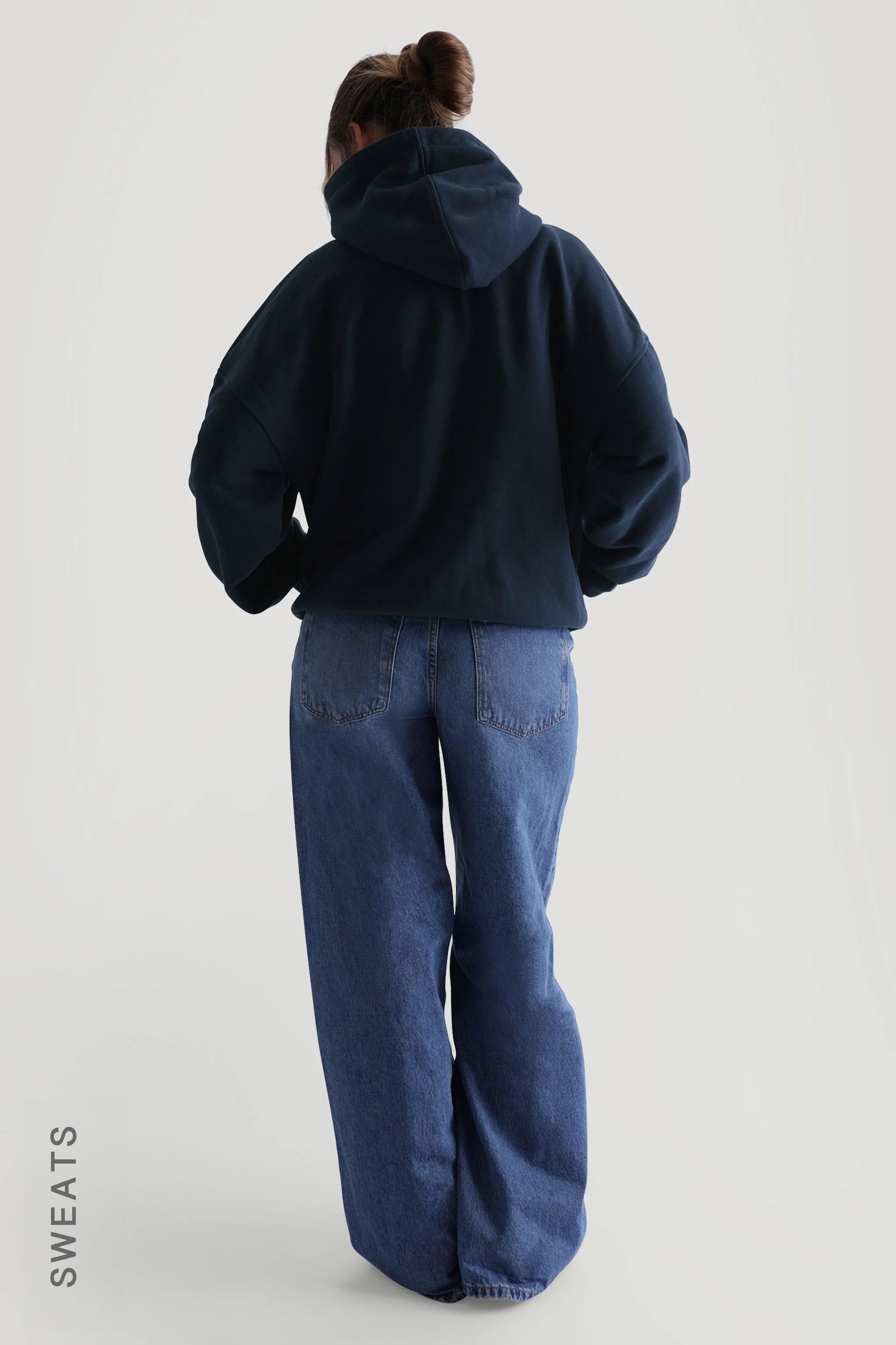 Boyfriend Hoodie - Navy sold by My outfit online product image thumbnail 3