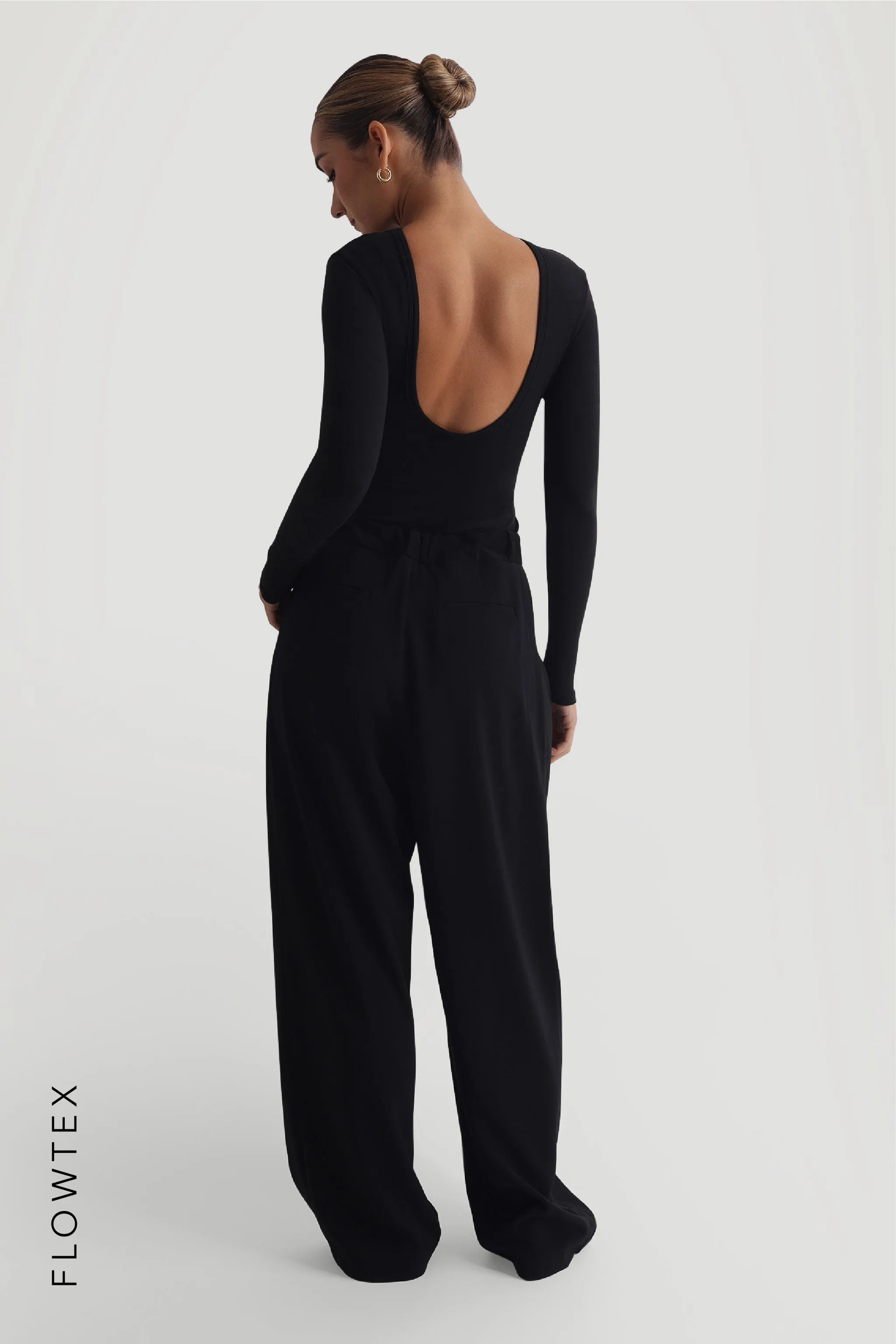 The Ivy Wide-Leg Trousers - Black sold by My outfit online product image thumbnail 2