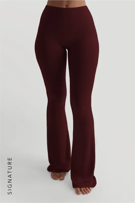 Pro-Technical Flared Leggings - Plum sold by My outfit online