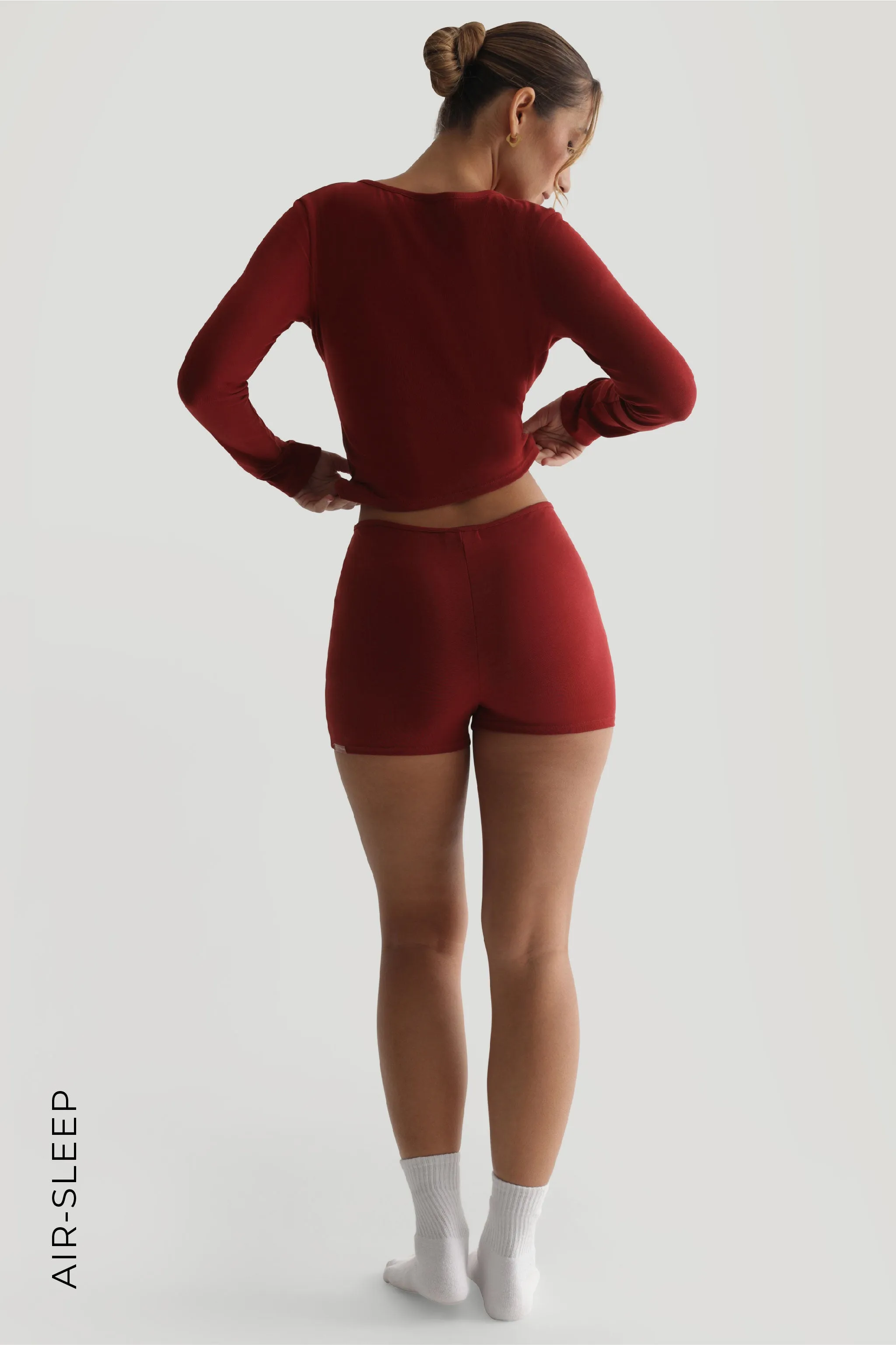 Air-Sleep Boxer Shorts - Merlot sold by My outfit online product image thumbnail 4