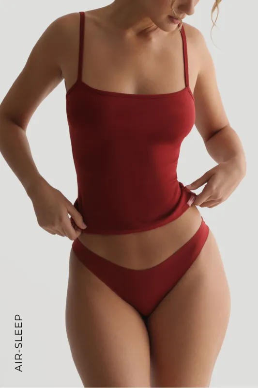 Air-Sleep Cami Tank Top - Merlot sold by My outfit online
