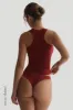 T-Shape Micro-Ribbed Tank Top - Merlot sold by My outfit online