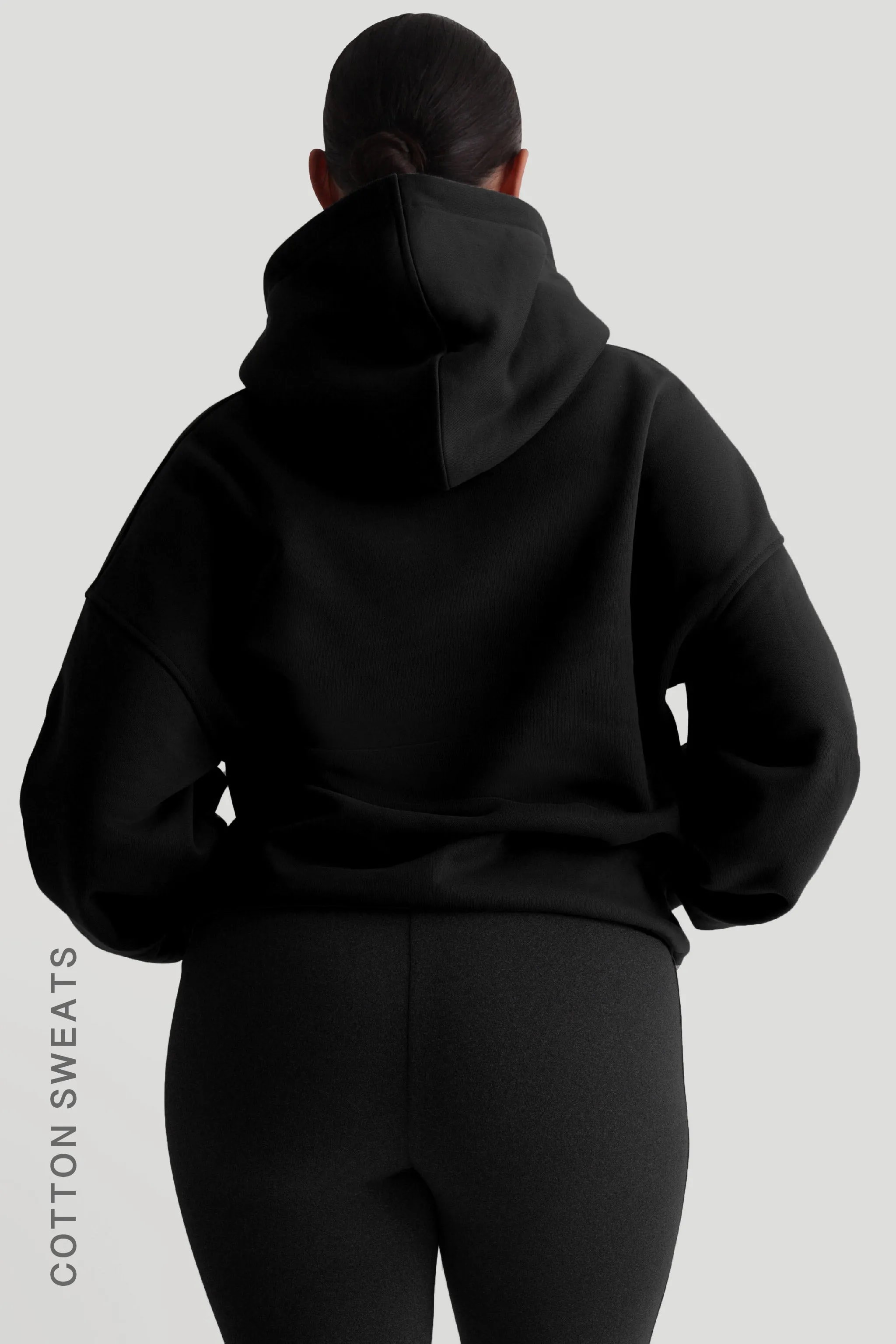 Boyfriend Hoodie - Black sold by My outfit online product image thumbnail 2