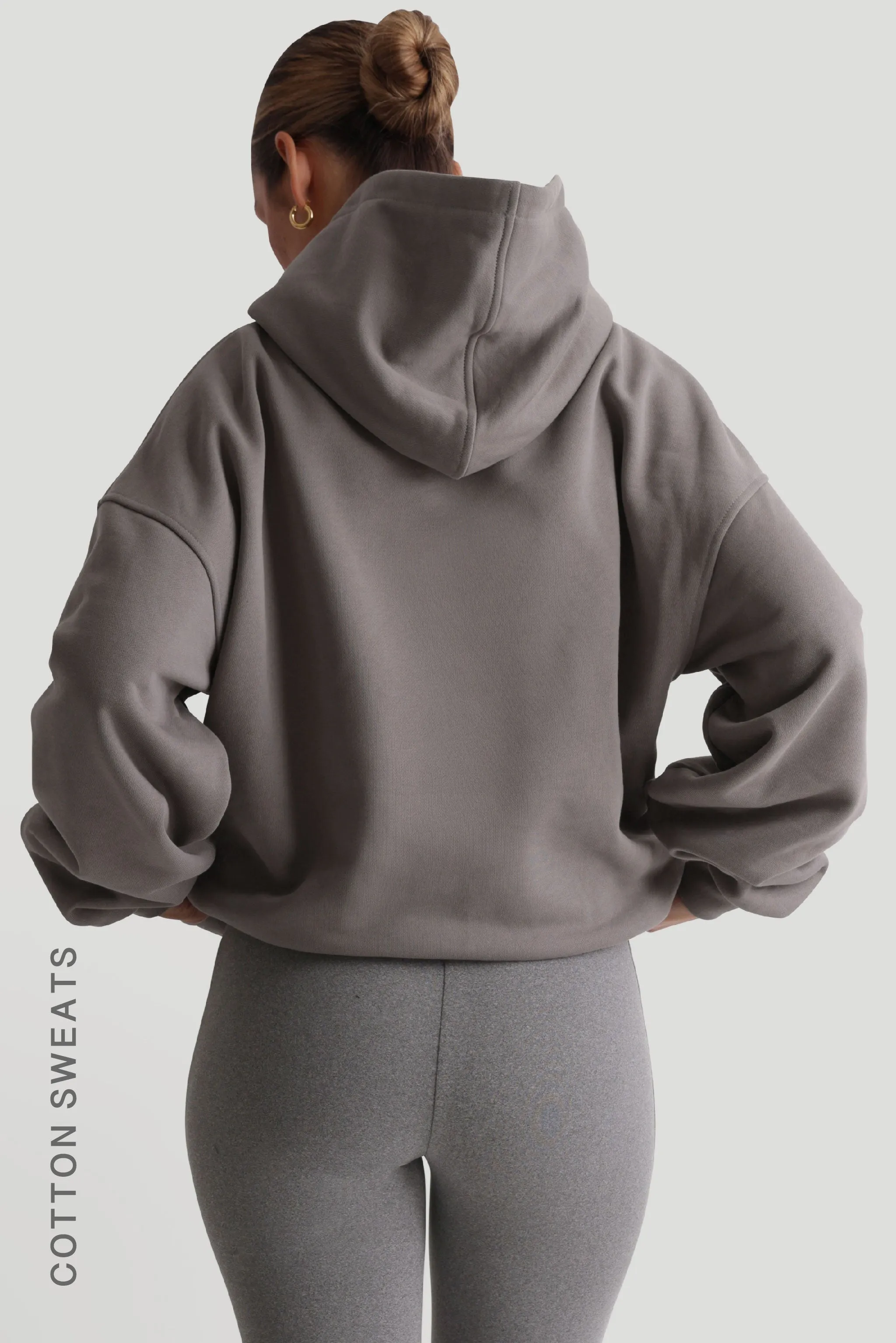 Boyfriend Hoodie - Smokey Gray sold by My outfit online product image thumbnail 2