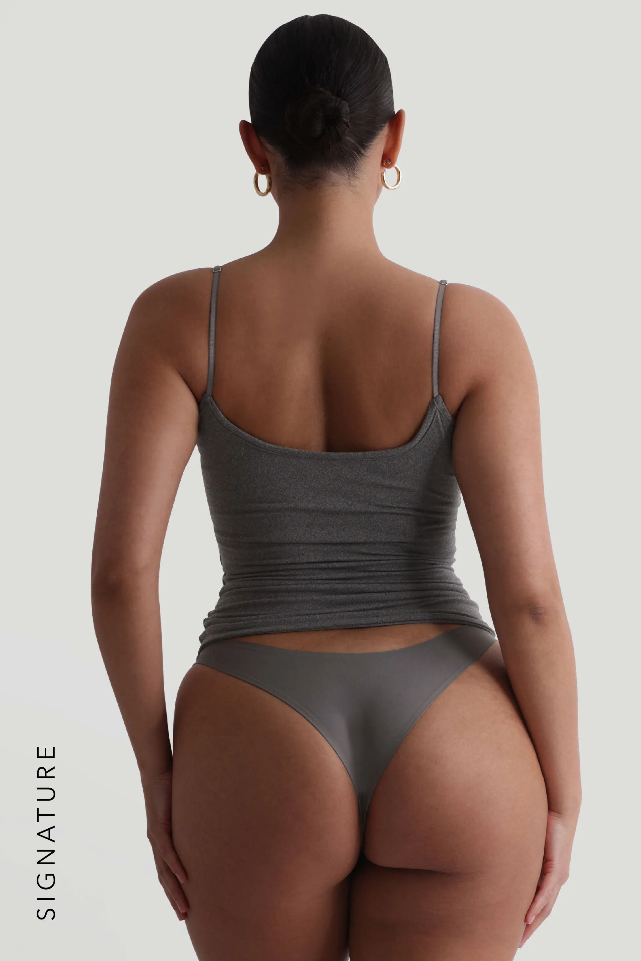 Prime Cami Tank Top - Dark Stone Gray sold by My outfit online product image thumbnail 2