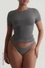 Mist Short Sleeve T-Shirt - Dark Stone Gray sold by My outfit online