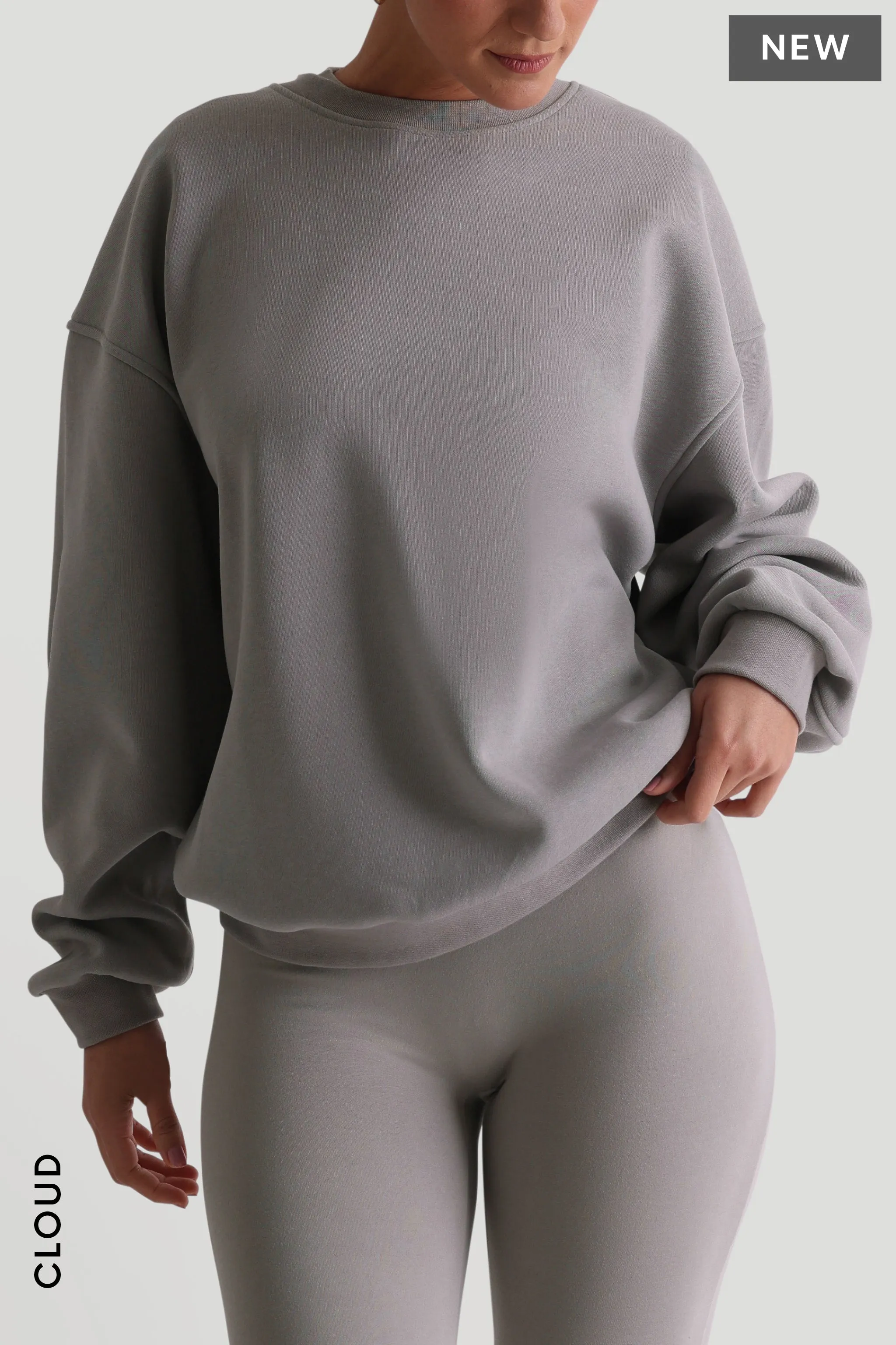 Cloud Crewneck Sweatshirt - Moon sold by My outfit online