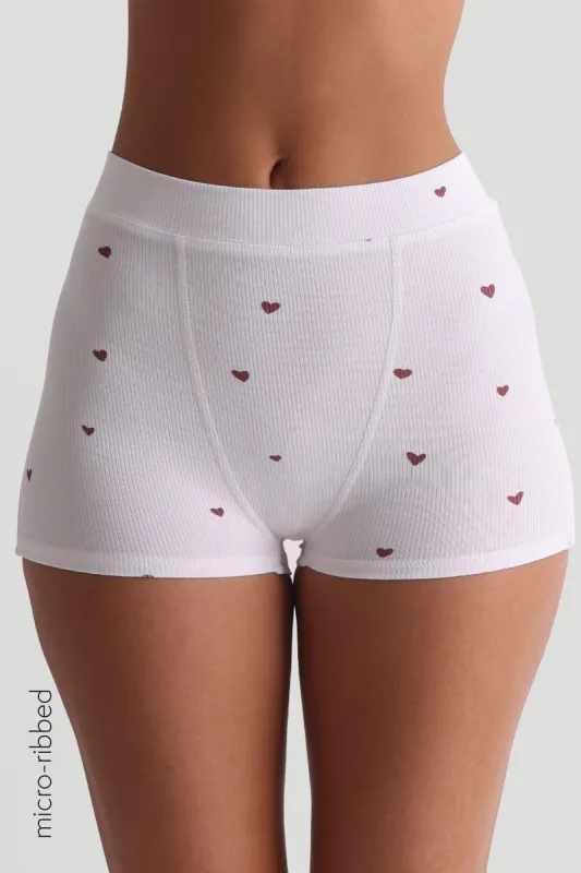 Classic Micro-Ribbed Boxer - Sweetheart sold by My outfit online