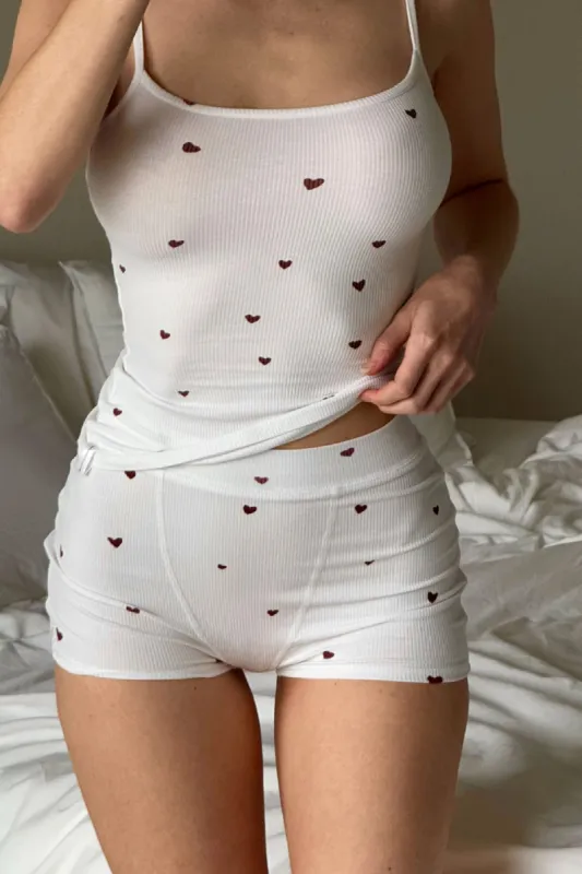 Slip-On Micro-Ribbed Cami - Sweetheart sold by My outfit online