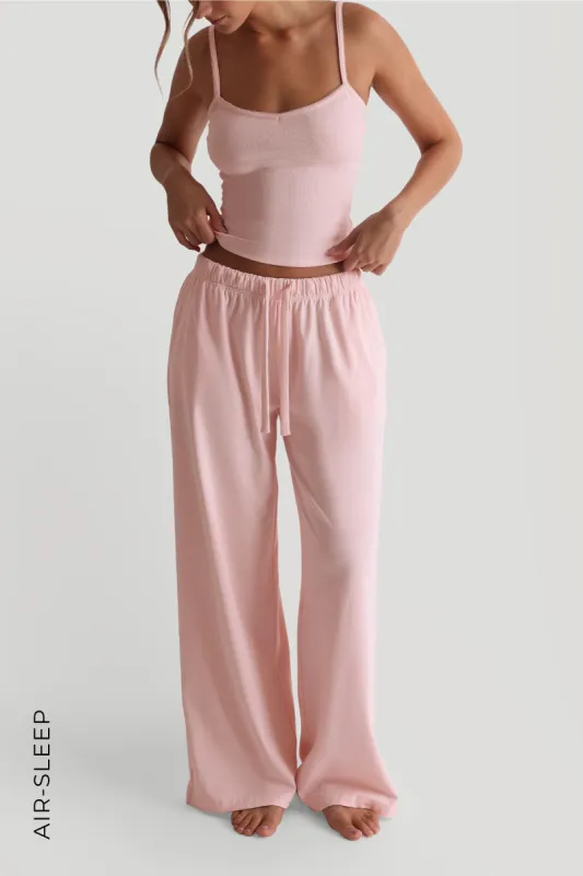 Air-Sleep Straight Leg Pants - Light Rose sold by My outfit online