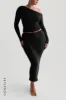 The Ruched Asymmetrical Long Sleeve Top - Black sold by My outfit online