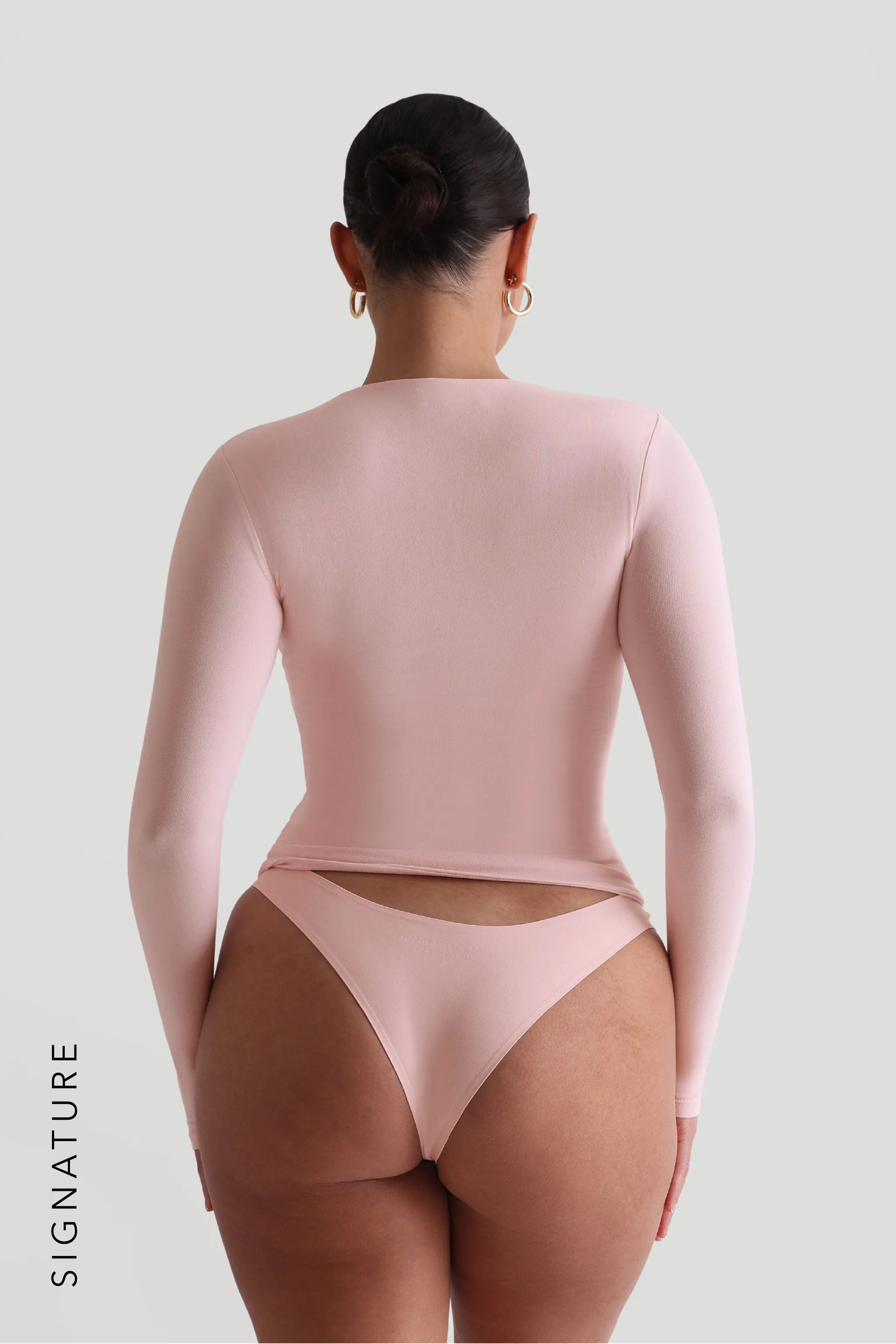 Mist Long Sleeve T-Shirt - Light Rose sold by My outfit online product image thumbnail 2