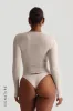 Mist Long Sleeve T-Shirt - Buttercream sold by My outfit online