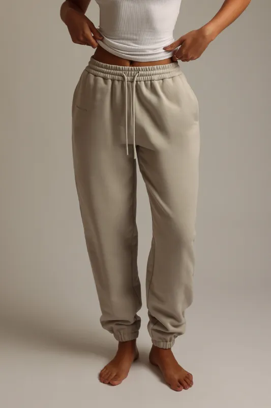 Jogger Fit Sweatpants - Buttercream sold by My outfit online
