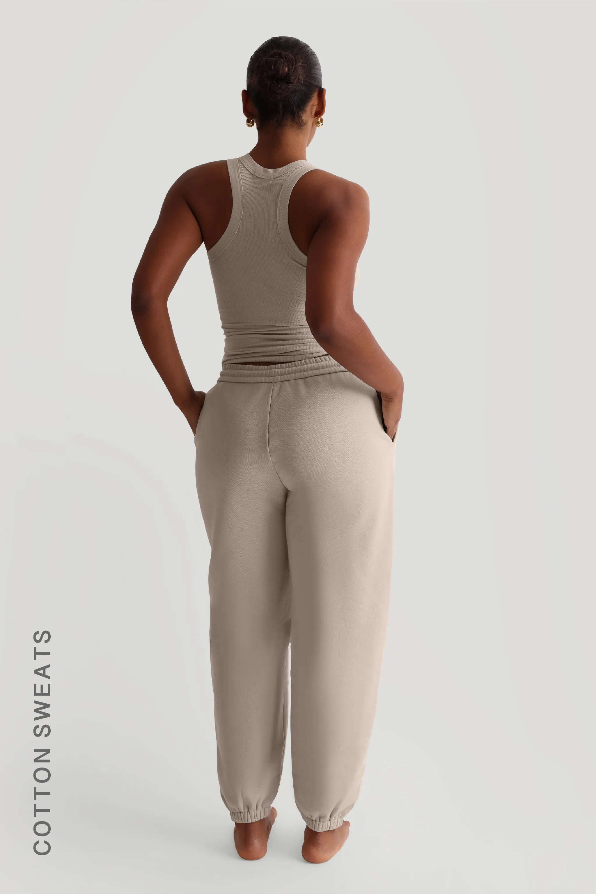 Jogger Fit Sweatpants - Buttercream sold by My outfit online product image thumbnail 3