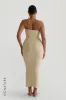 Classic Tube Maxi Dress - Soft Honey sold by My outfit online