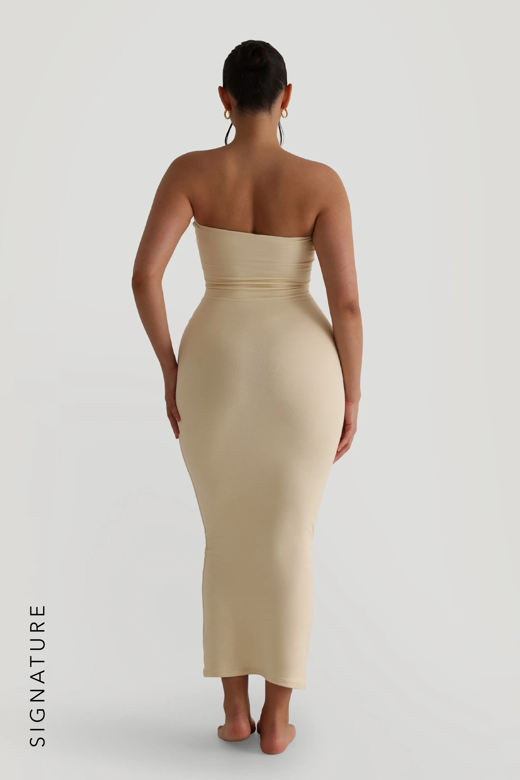 Classic Tube Maxi Dress - Soft Honey sold by My outfit online product image thumbnail 3