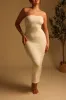 Classic Tube Maxi Dress - Soft Honey sold by My outfit online