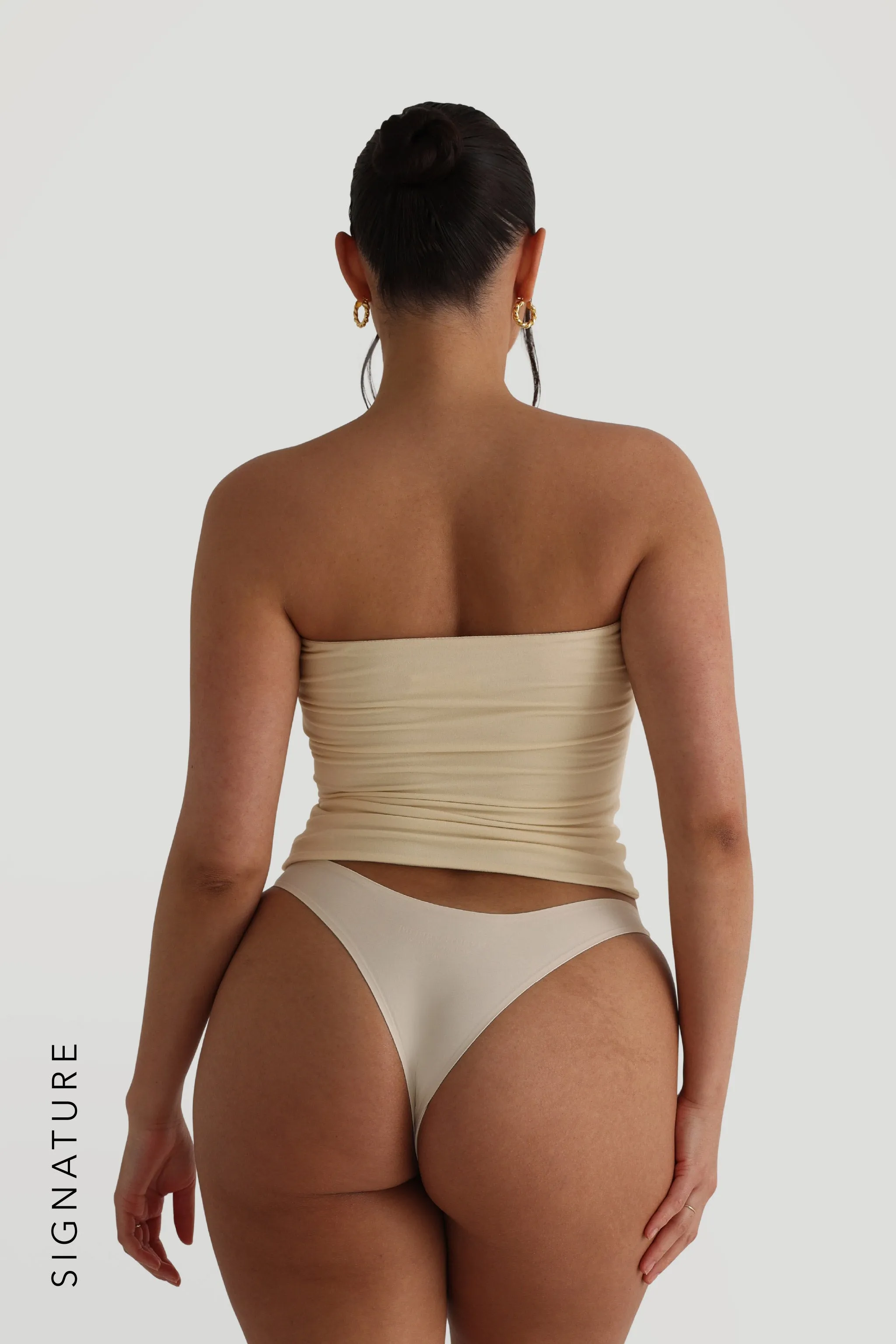 Classic Full-Length Tube Top - Soft Honey sold by My outfit online product image thumbnail 3