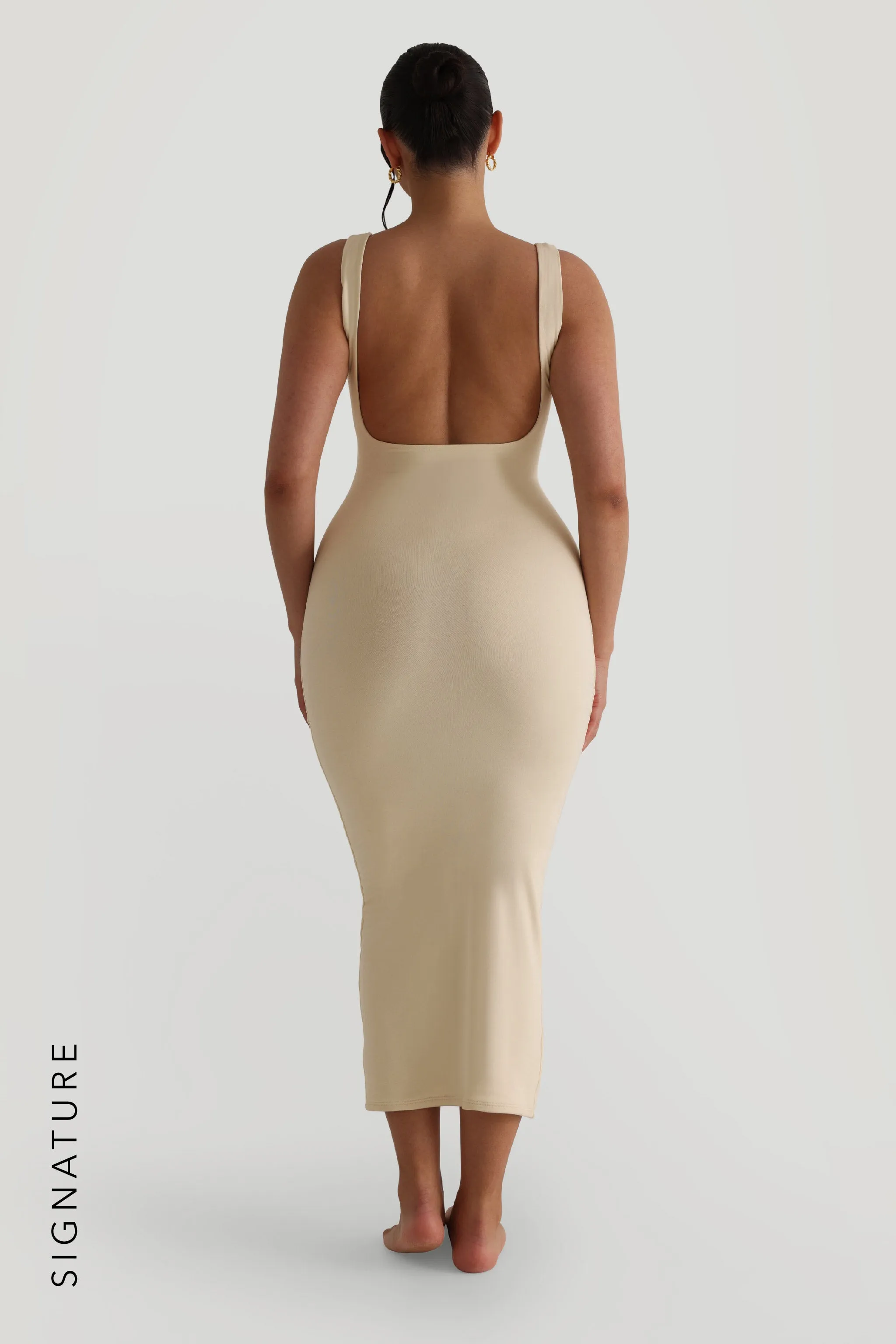 Low Back Maxi Dress - Soft Honey sold by My outfit online product image thumbnail 2