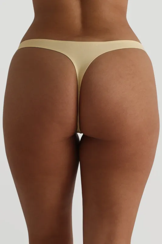Comfort Thong Panty - Banana sold by My outfit online