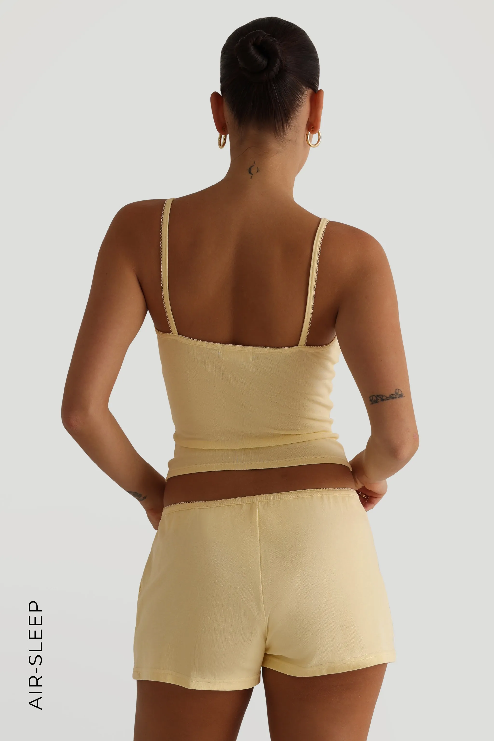 Air-Sleep Lounge Shorts - Banana sold by My outfit online product image thumbnail 5