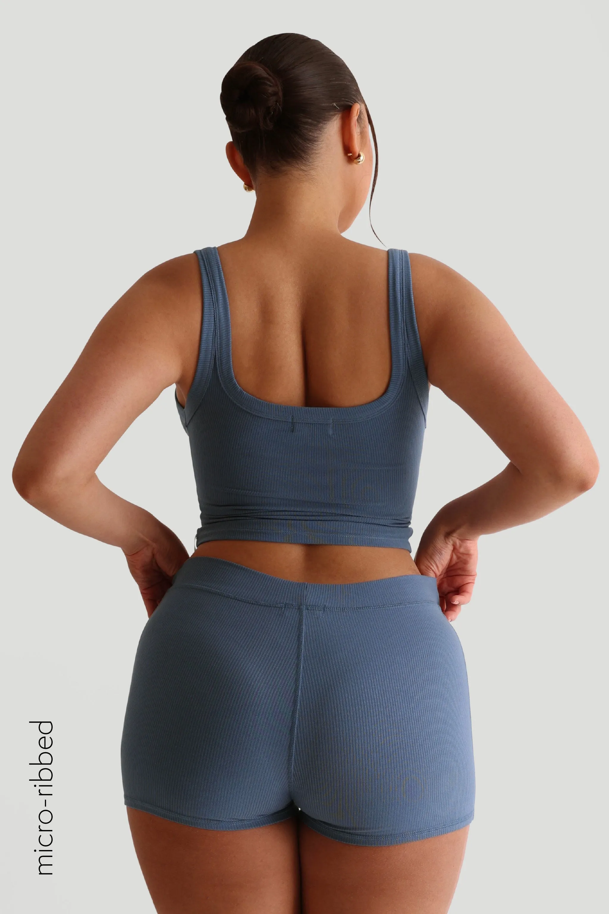 Classic Micro-Ribbed Boxer - Breeze sold by My outfit online product image thumbnail 5