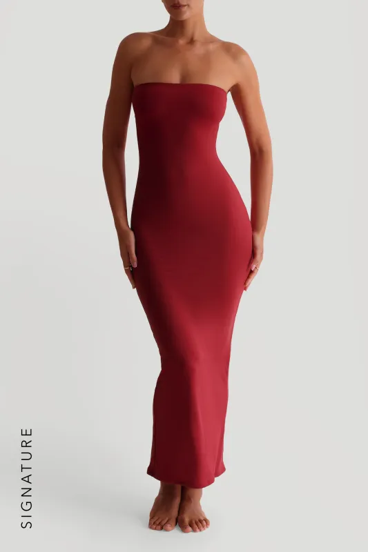 Classic Tube Maxi Dress - Pomegranate sold by My outfit online