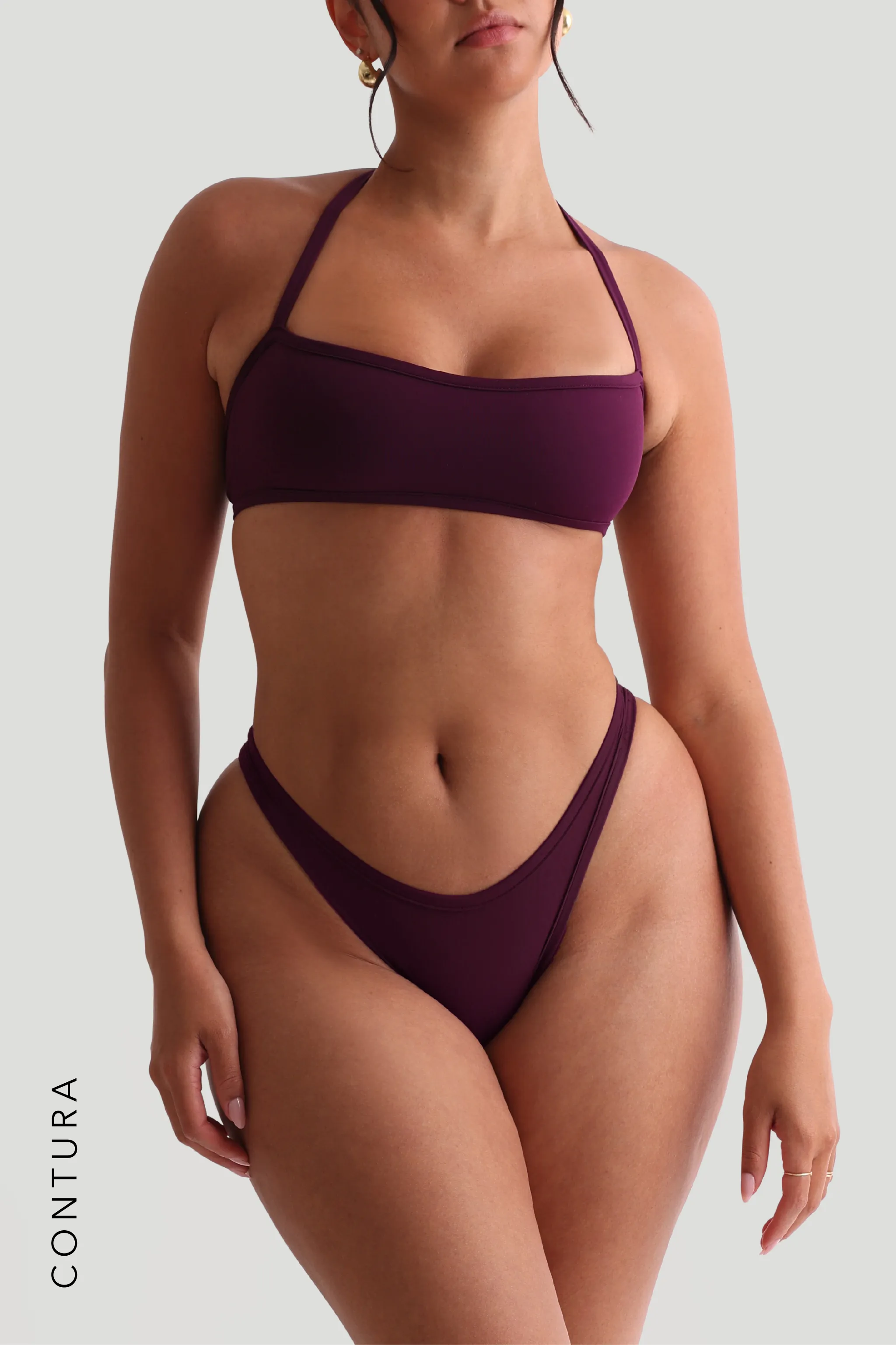 Cheeky Bikini Bottom - Grape sold by My outfit online product image thumbnail 3